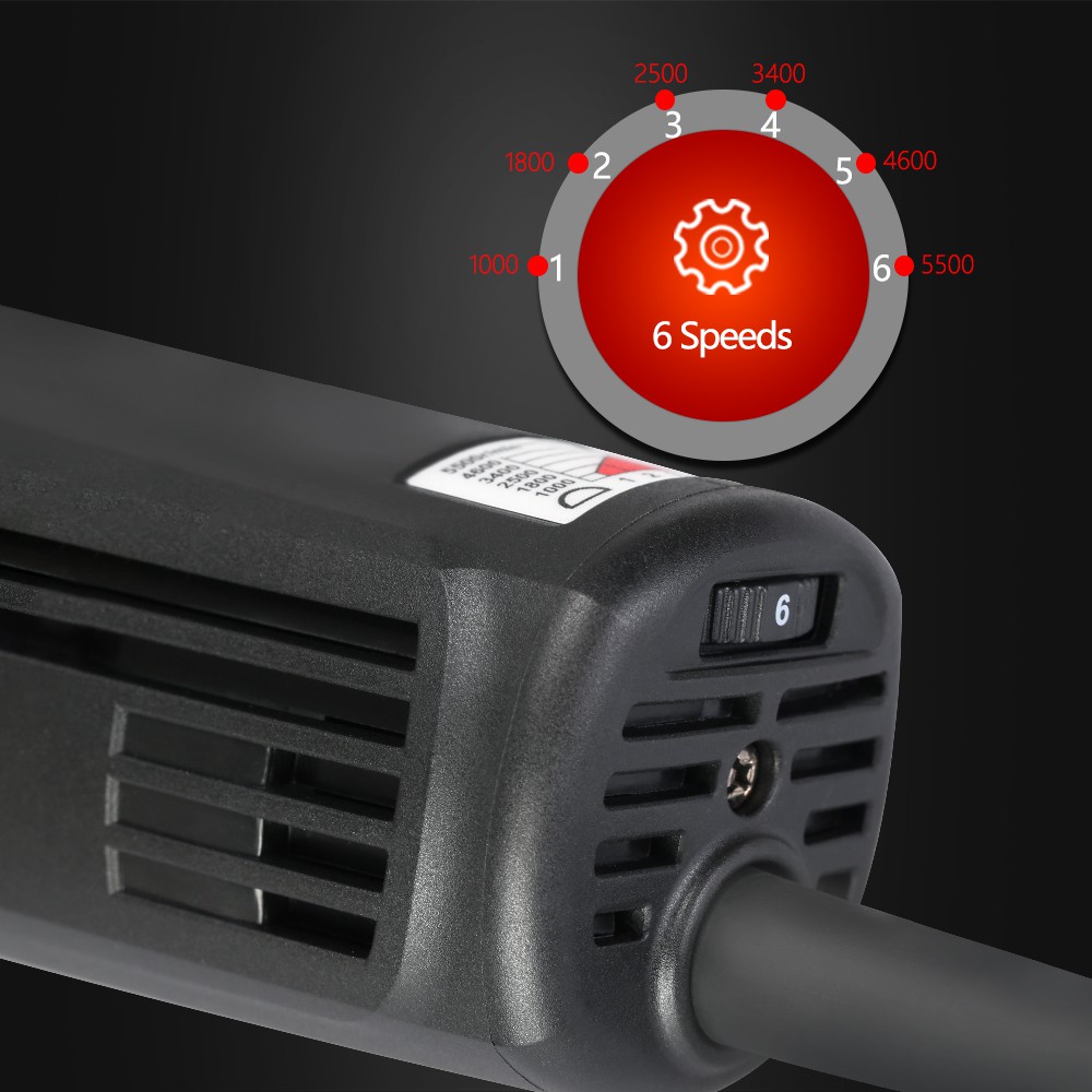 SPTA เครื่องขัดรถยนต์ 3 นิ้วเครื่องขัดโรตารี่ที่บ้าน DIY เครื่องขัดหมุนอัตโนมัติชุดแผ่นขัด