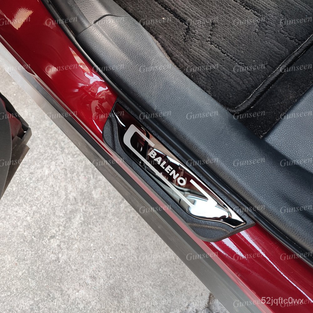 ️For Suzuki Baleno Door Sill Scuff Plate Protector Car Accessories