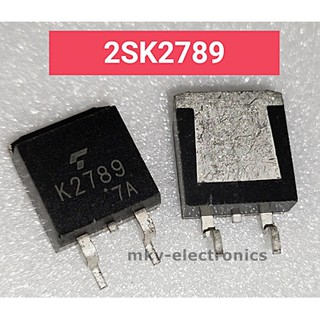 (1ตัว) K2789 , 2SK2789 , MOSFET N-Channel 27A 100V TO-263 (รหัสสินค้า M02646)