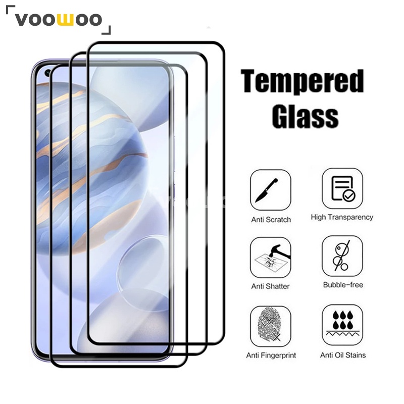 OPPO A76 ฟิล์มกระจกนิรภัยสําหรับ OPPO A96 A55 A94 A74 5G A73 Reno 7 6Z 6 5G ป้องกันหน้าจอ