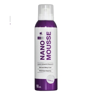 Nano Mousse มูสทำความสะอาดสำหรับสัตว์เลี้ยง ไม่ต้องล้างน้ำ หอม สะอาด ลดกลิ่นได้ถึงต้นตอ