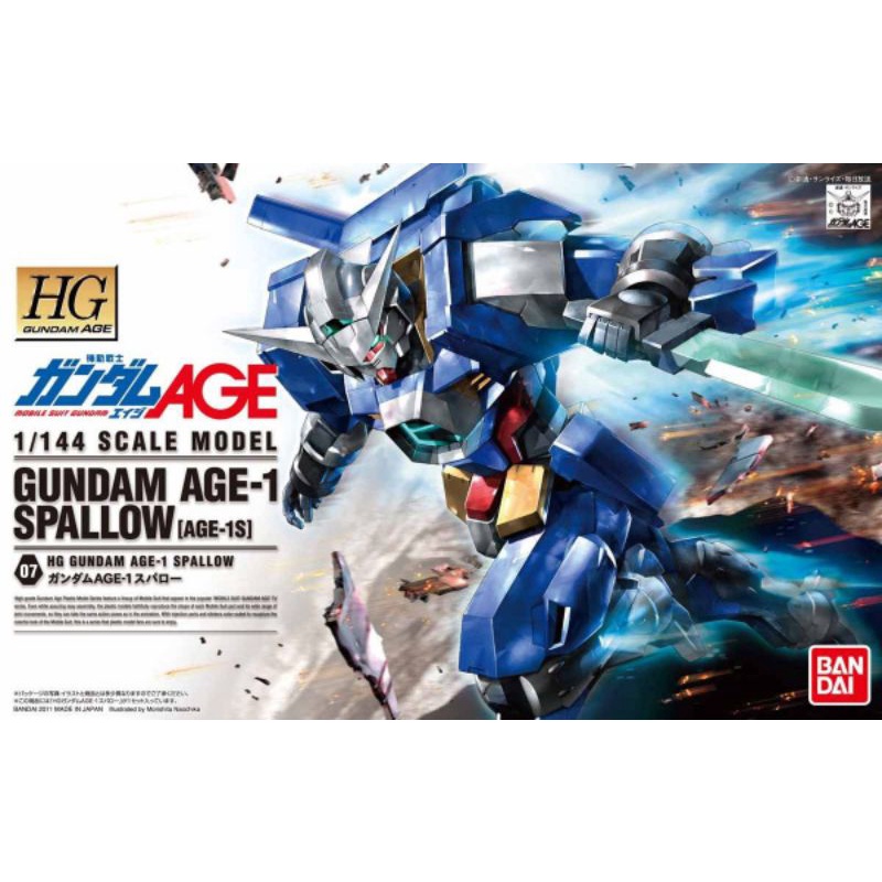 ชุดประกอบ HG Gundam Age-1 Spallow