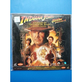 แผ่นวีซีดีภาพยนตร์ เรื่อง  INDIANA JONES ขุมทรัพย์สุดขอบฟ้า 4