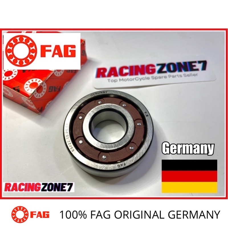 100% FAG BEARING GERMANY 6205 6304 6305 66/22 Bearing Racing FAG, TB P6 C3