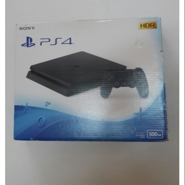เครื่อง​เกมส์​   PS4  HDR CUH-2106A Jer Black. 500​ GB​  แถมจอย 1 ตัว​ แถมเกมส์​ 2 เกมส์​  สินค้า​มือ​ 1