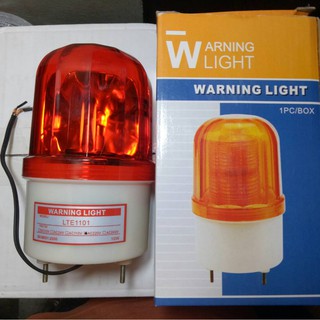 LTE-1101 ไฟไซเรน ไฟฉุกเฉิน Warning Light ไฟฉุกเฉิน สีแดง 220v