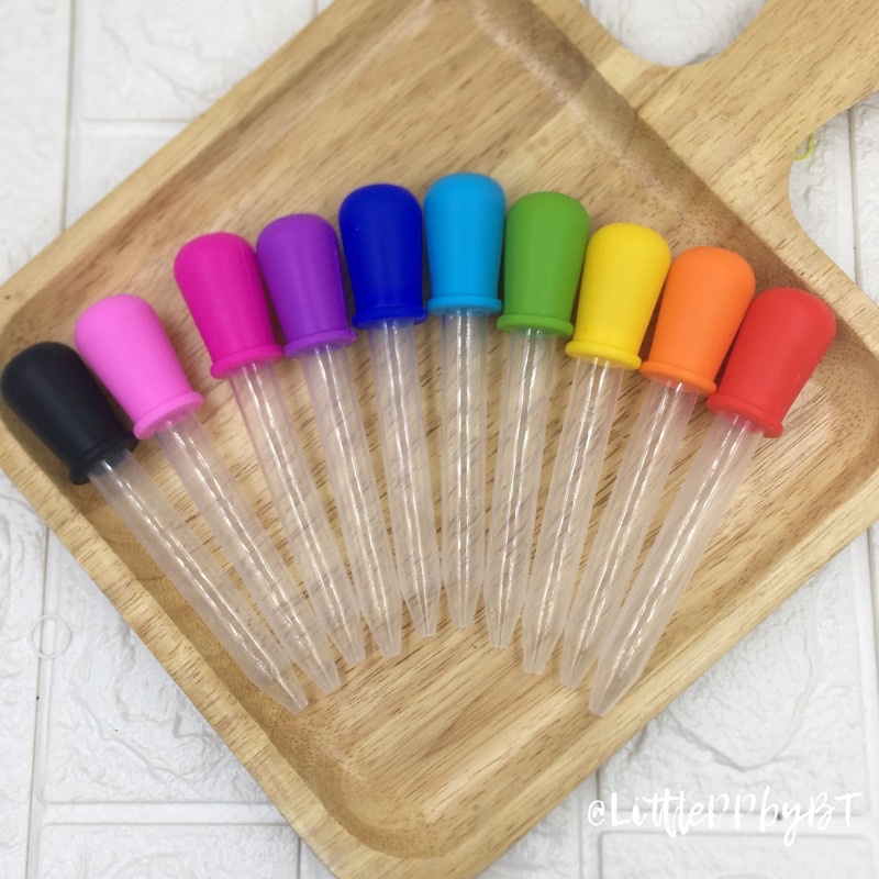 [LPP] Rainbow Jumbo Dropper​ หลอดบีบจัมโบ้ หลอดหยดสี​ ดรอปเปอร์​ สีรุ้ง