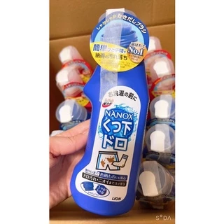 ไลอ้อน น้ำยาป้ายผ้าตัวท๊อป ขจัดคราบดินโคลนคราบสกปรกฝังลึก Nanox Lion Top Precare Doro 220ml.🇯🇵🇯🇵