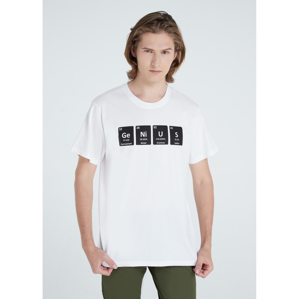 เสื้อยืด Even Though Genius ผลิตจาก COTTON USA 100%