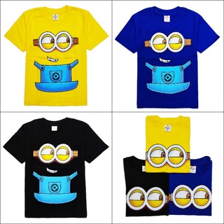 เสื้อยืดเด็ก มินเนี่ยน Minions (ราคาถูก คุณภาพดี ส่งเร็ว)