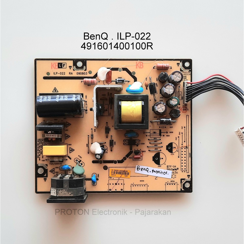 MESIN PSU LCD LED Monitor BenQ G610HDPL Acer X163WL VA1601W แหล่งจ่ายไฟ PCB เครื่อง ILP-022 RA 09080