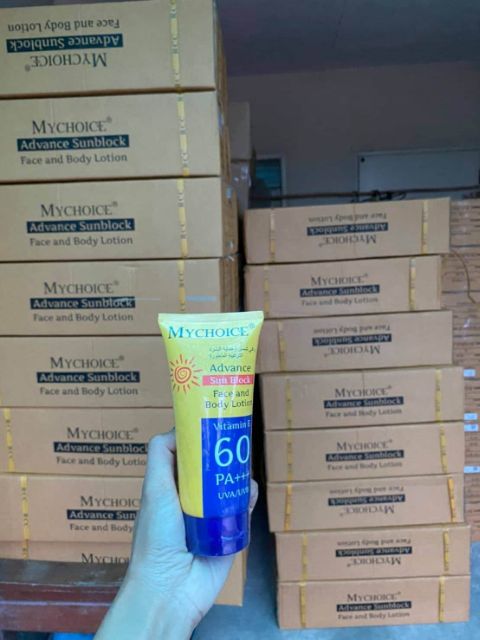มายช้อยส์กันแดด SUN BLOCK ขนาด 150 ml.