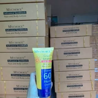 มายช้อยส์กันแดด[หลอด1แถม1] SUN BLOCK ขนาด 150 ml./450ml.