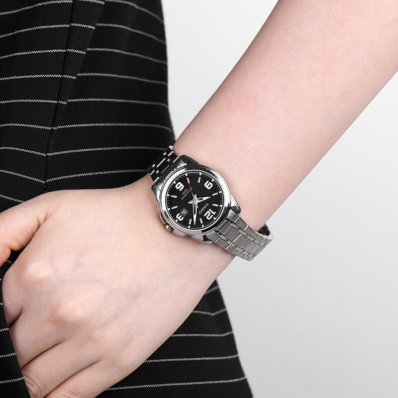 นาฬิกา Casio รุ่น LTP-1314D-1A ,LTP-1314D-5A นาฬิกาผู้หญิงสายแสตนเลส กันน้ำ 50 m. - ของแท้ 100% รับประกัน 1ปี