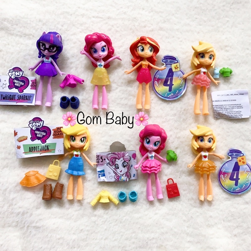 SHOPKINS ชุดตุ๊กตามินิโพนี่พร้อมอุปกรณ์ {ฟรี ร้านค้า 1 ชิ้น}