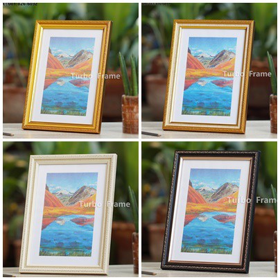 ♠∋TURBO FRAME ผลิตและจำหน่ายกรอบรูป 8x10",8x12",A4,10x12" ด้านหน้า กระจกใส