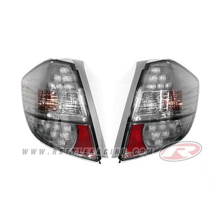 ไฟท้ายแบบLED สำหรับ HONDA JAZZ ปี2008 สี SMOKE งาน DEPO