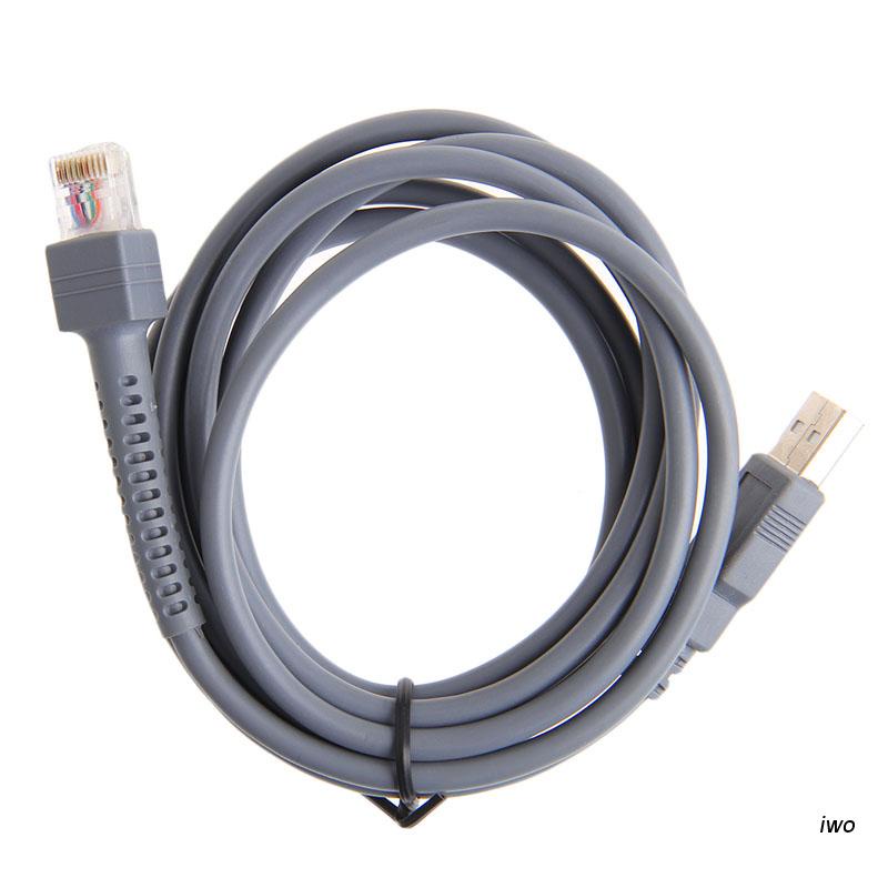สายเคเบิ้ล Usb สัญลักษณ์บาร์โค้ด 2 เมตร Ls1203 Ls2208 Ls4208 Ls3008 Cba-U01-S07Zar