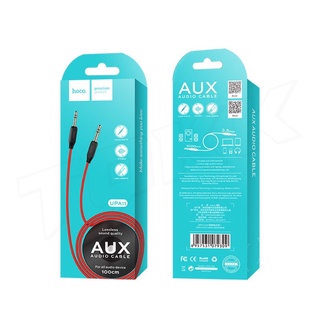 Hoco  Aux Audio Cable สายขั้วต่อหัวท้าย 100 cm ของแท้