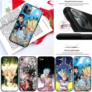 Fl110 เคสโทรศัพท์มือถือแบบนิ่ม ลาย Dr STONE สําหรับ iPhone 13 12 Pro Max Mini XS Max X