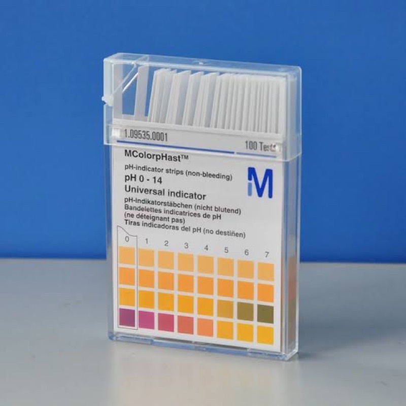 pH-indicator strips pH 0 - 14 Universal indicator 100Test