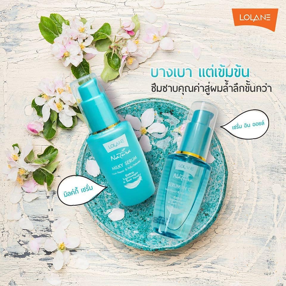โฉมใหม่ Lolane Natura Daily Hair Serum Magic In One โลแลน เนทูร่า เดลี่ แฮร์ เซรั่ม บำรุงผม 50 ml ราคา ถูกที่สุด ดีลบีเคเค แกลเลอรีภาพที่ 8
