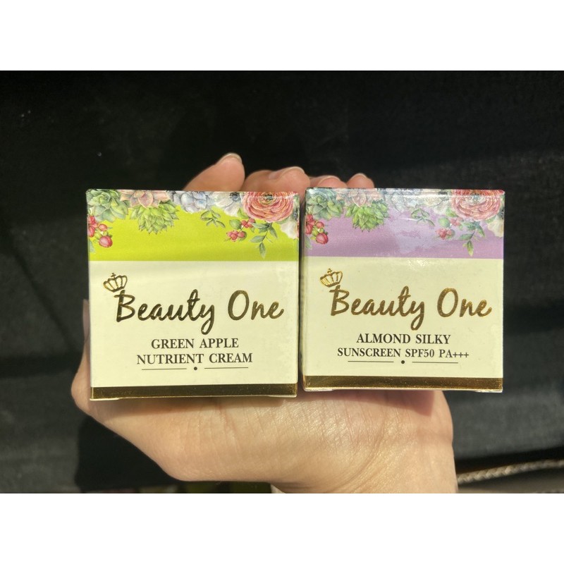 Beauty one คู้จิ้น กันแดด+กรีนแอปเปิ้ล ของแท้100% (สินค้าพร้อมส่ง)