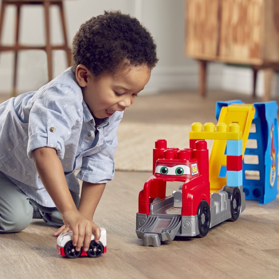 mega bloks build and race rig