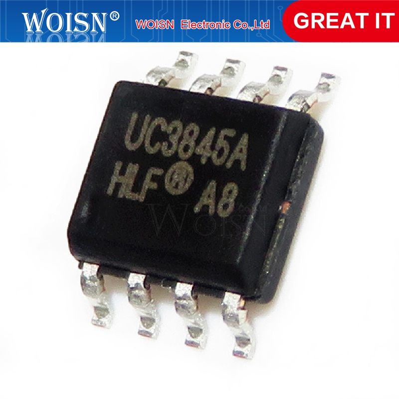 10 ชิ้น/ล็อต UC3845B UC3845A UC3845 3845B SOP8 ใหม่ใน
