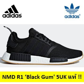 Adidas NMD R1 ‘Black Gum' 5UK มือ1 ของแท้ B42200