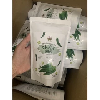 (NEW!!) 2 รสชาติ WANALEE - กระเจี๊ยบทอดกรอบ Okra Chips 25g
