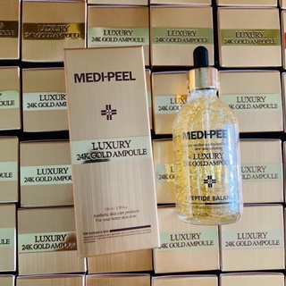 Medi Peel 24K Gold Ampoule 100 ml เมดิเพียว เซรั่มทองคำ 24K หน้าใสแบบเกาหลี