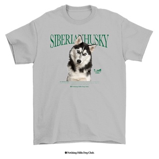 เสื้อยืดลาย SIBERIAN HUSKY (ไซบีเรียน อัสกี)02 Classic Cotton Unisex by 【Nothing Hills】