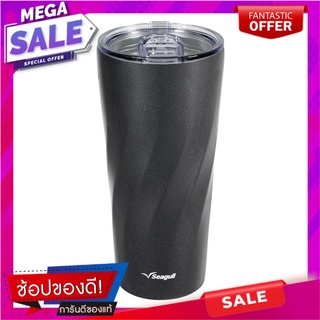 กระติกสุญญากาศ SEAGULL TWIST 0.8 ลิตร สีดำ ภาชนะใส่น้ำและน้ำแข็ง INSULATED TUMBLER SEAGULL TWIST 0.8L BLACK