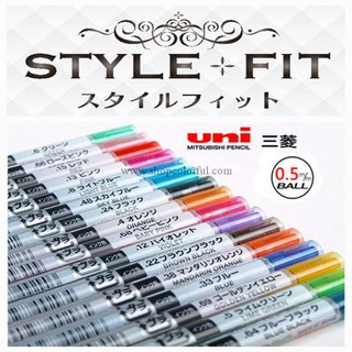 ไส้ปากกาเจล UMR-109 0.5 ,0.38 สำหรับปากกา uni style fit