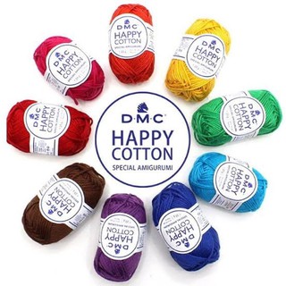 DMC Happy Cotton ไหมถักตุ๊กตา Amigurumi ขนาด 25g