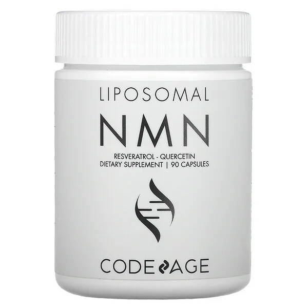 Codeage, Liposomal NMN,Resveratrol, Quercetin,90 Capsules ชะลอวัย เพิ่มความอ่อนเยาว์ ต่อต้านอนุมูลอิ