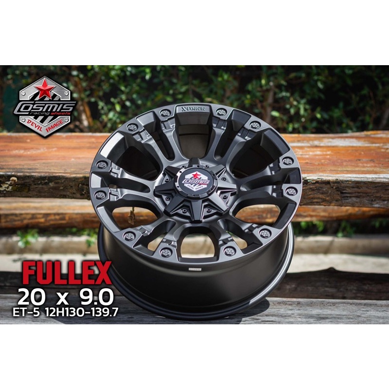 ล้อแม็กซ์ ออฟโรด Cosmis ขอบ20 6 รู 139 สำหรับ กระบะ& SUV ดุดัน มีรับประกัน ใช่โค้กลด1200