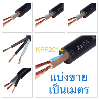 สาย VCT สายดำอ่อน แบ่งขาย2x1,2x1.5,2x2.5,2x4,2x6,3x1.5,3x2.5,3x4,,4x1.5,4x2.5