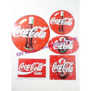 สติ๊กเกอร์ไดคัท Soda Coca Cola Coke Pepsi โค้ก เป๊ปซี่ กันน้ำ กันแดด แต่งรถยนต์ มอเตอร์ไซค์ สเก็ตบอร์ด กระเป๋าเดินทาง