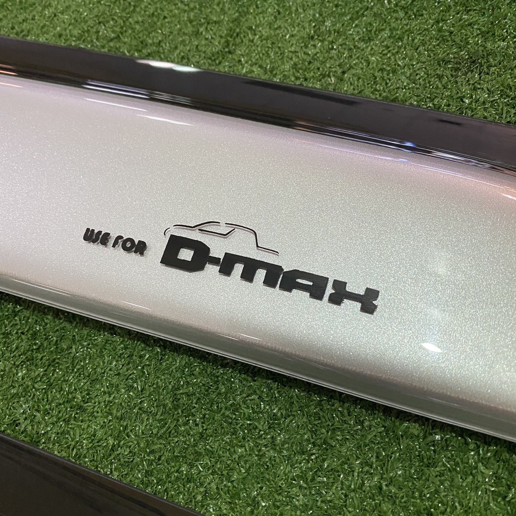 กันสาด Dmax 2020 2021 2022 สีบรอน์เงิน 2ประตู+แค๊ป และ 4 ประตู