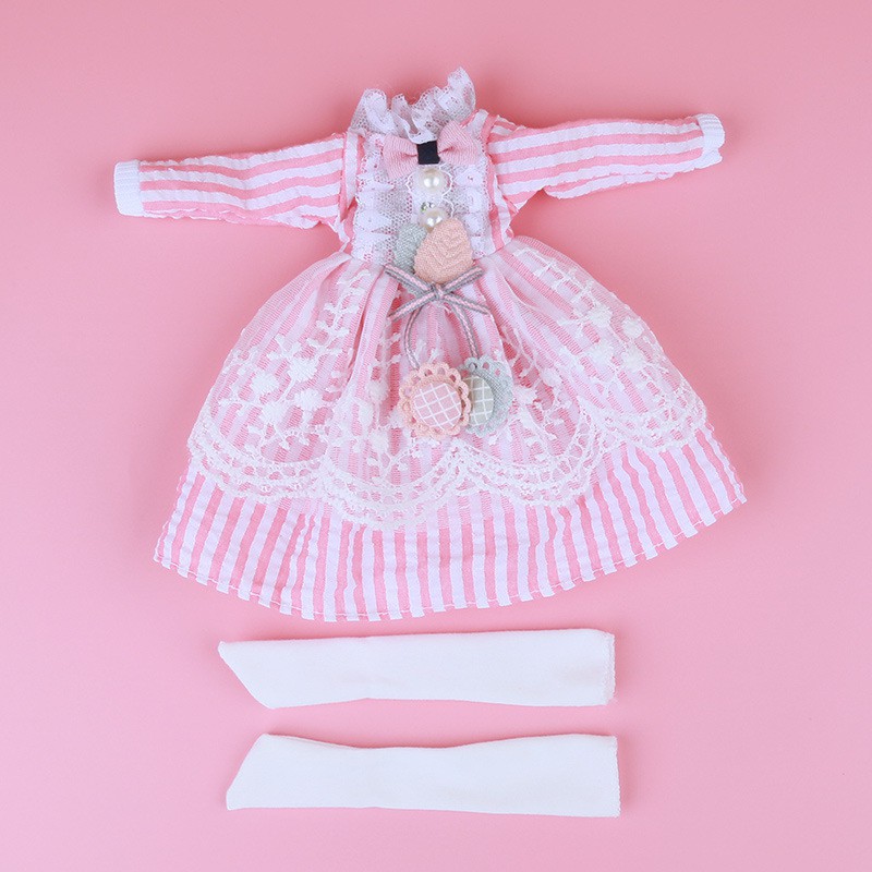 1/6 Doll's Clothes Suit for 30cm BJD Doll Accessories DIY Toys Princess Doll Skirt Dress Fashion 12 