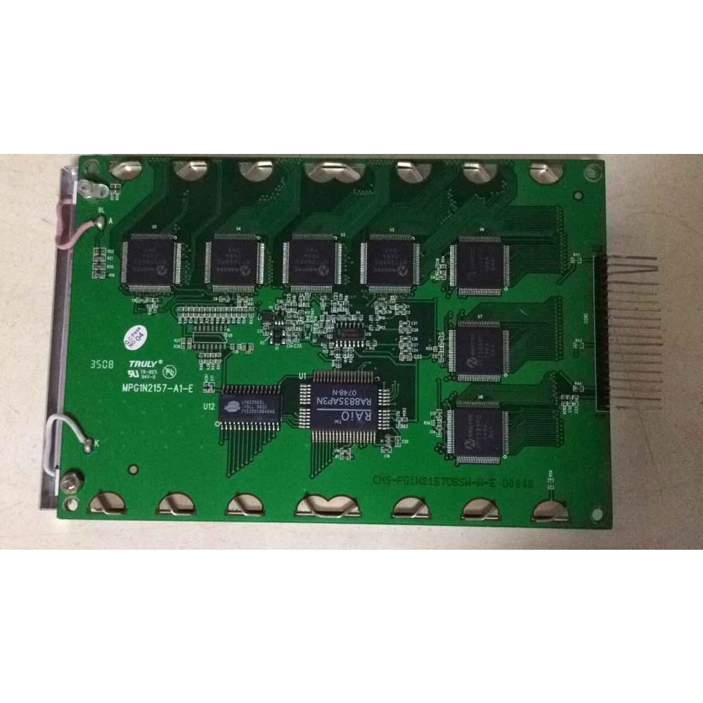 หน้าจอ LCD รถยนต์เดิม MPG1N2157-A1-E G065VN01 V0 CMF3N3426-B1-E RJM320240-01 ของแท้ดั้งเดิมในสต็อก