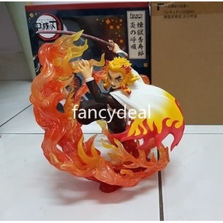 ตุ๊กตาฟิกเกอร์ Demon Slayer Rengoku Kyoujurou กับ Flame Zero Ver. Pvc 17 ซม. ของเล่นสําหรับเด็ก