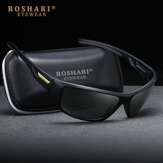 RoShari R013 แว่นกันแดด Polarized ผู้ชายสำหรับขับรถ