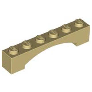 [1203] ชิ้นส่วนเลโก้ Lego Part Arch 1 x 6 Raised Arch (92950) ราคา/ชิ้น