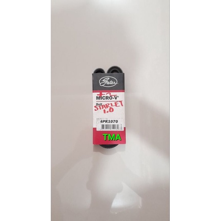 สายพานพัดลม Starlet 1.0 4pk1070 Gates