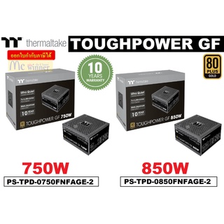 750W | 850W POWER SUPPLY THERMALTAKE TOUGHPOWER GF (80+GOLD) (PS-TPD-0750FNFAGE-2 | PS-TPD-0850FNFAGE-2) ประกัน 10 ปี