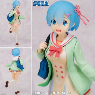 Model Figure งานแท้ Original ฟิกเกอร์ โมเดล Re Zero Starting Life in Another World รีเซทชีวิต ฝ่าวิกฤตต่างโลก Rem เรม