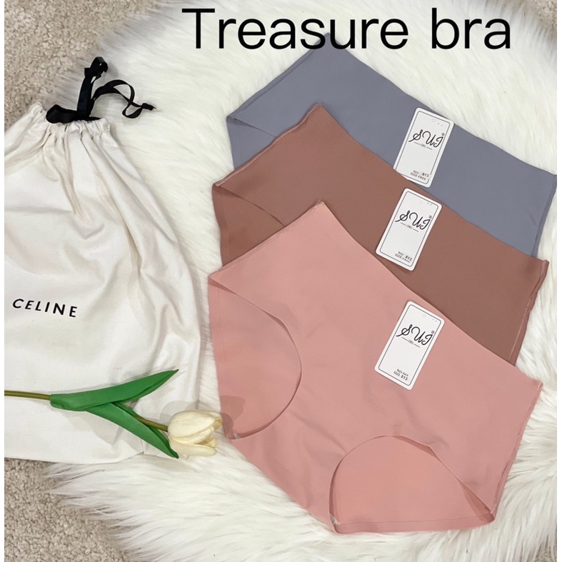 กางเกงในไร้ขอบ SUI （813）ใส่สบายผ้านุ่มลื่น ระบายอากาศได้ดีเยี่ยม ฟรีไซส์